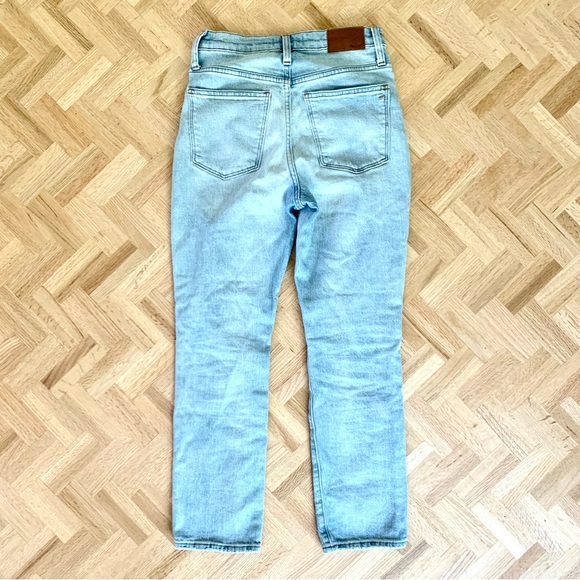 Madewell The High-Rise Slim Crop Boyjean Size 24 - Picture 4 of 8